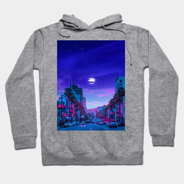 Cinematic Night (Los Angeles) Hoodie by funglazie